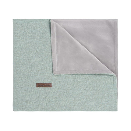 Baby's Only Ledikantdeken Soft Sparkle Melee Goudmint - Baby's Only - Babywinkel - 8719497048113