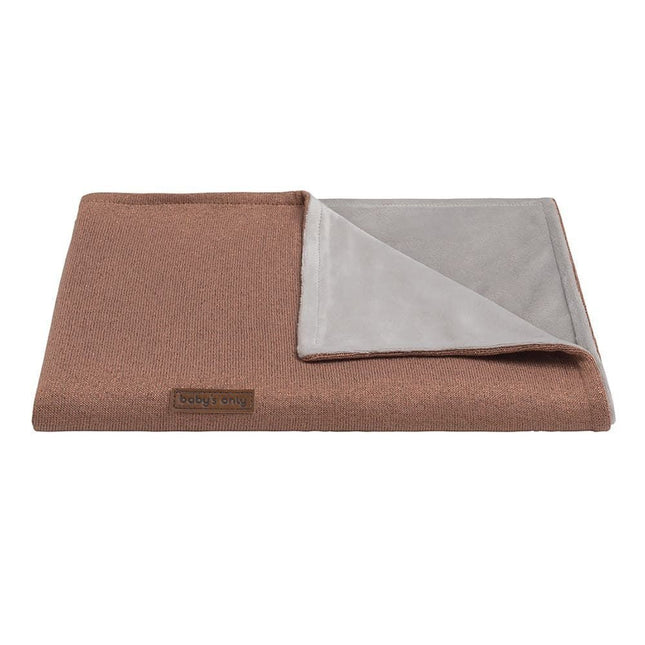 Baby's Only Ledikantdeken Soft Sparkle Melee Koperhoney koop je bij Babywinkel