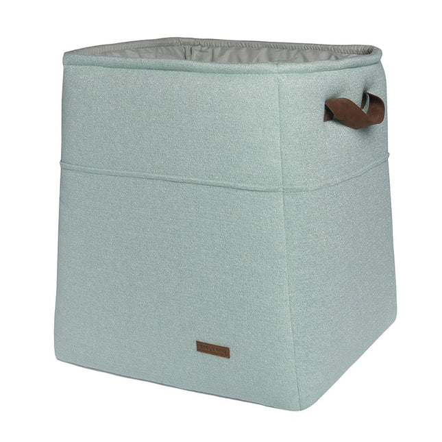 Baby's Only Mandje Opbergmand Sparkle Goudmint - Baby's Only - Babywinkel - 8719497048359