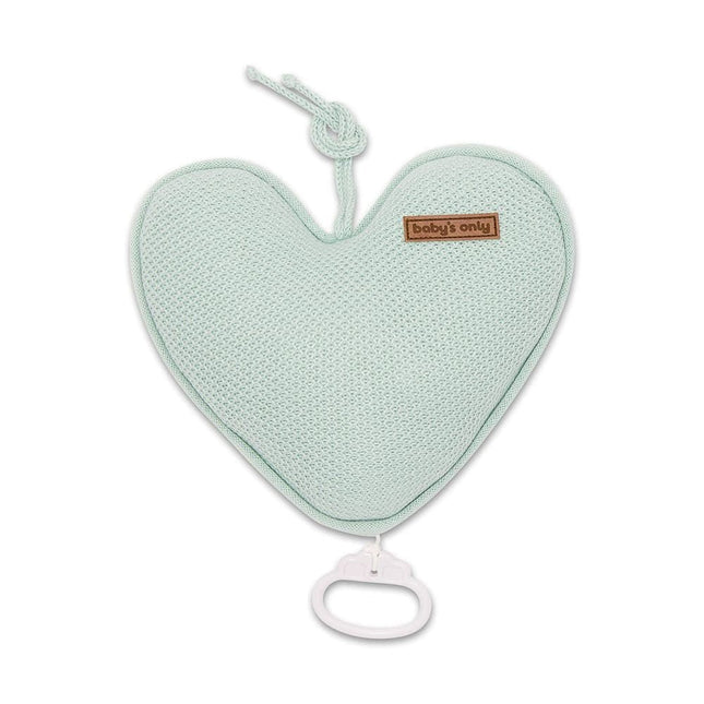 Baby's Only Muziekhanger Baby Hart Classic Mint koop je bij Babywinkel