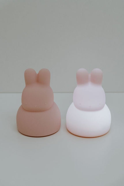 Baby's Only Nachtlampje Konijn Met Muziek Oud Roze - Baby's Only - Babywinkel - 8720791355494
