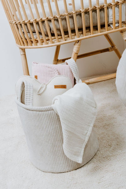 Baby's Only Opbergmand Sense Kiezelgrijs 38cm - Baby's Only - Babywinkel - 8720512366471