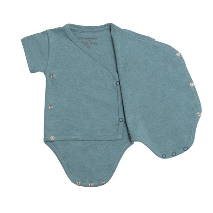 Baby's Only Romper Melange Stonegreen Prematuur - Baby's Only - Babywinkel - 8720512364934