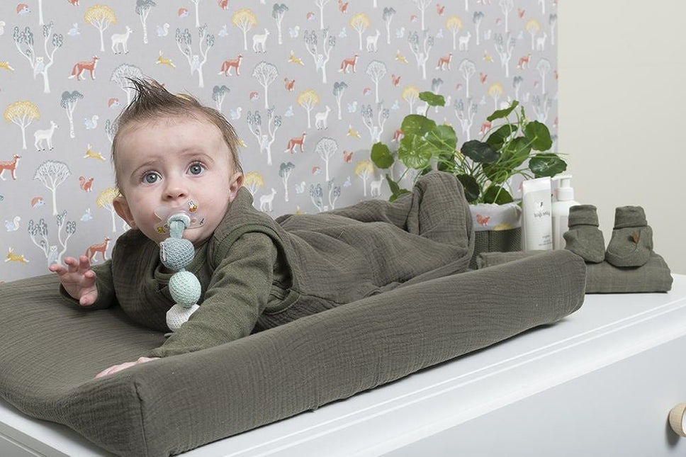 Baby's Only Slaapzak Baby Teddy Breeze Khaki 70cm koop je bij Babywinkel