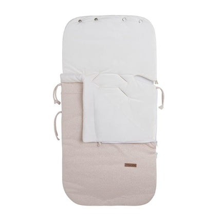 Baby's Only Voetenzak Autostoel Sparkle Melee 0+ Goudivoor - Baby's Only - Babywinkel - 8719497044221