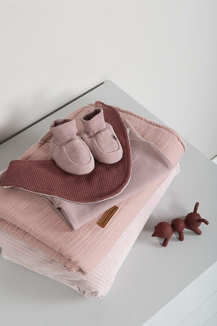 Baby's Only Wiegdeken Breeze Oud Roze koop je bij Babywinkel