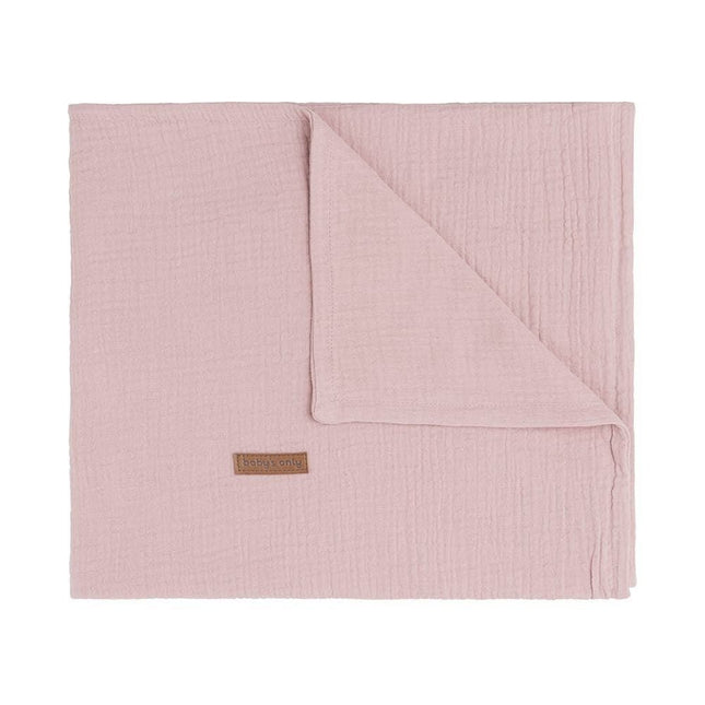 Baby's Only Wiegdeken Breeze Oud Roze koop je bij Babywinkel