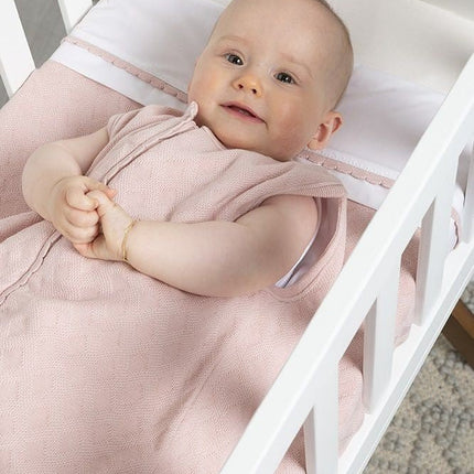 Baby's Only Wiegdeken Chenille Reef Misty Pink - Baby's Only - Babywinkel - 8720512360677