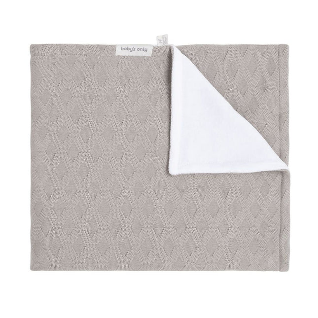 Baby's Only Wiegdeken Chenille Reef Urban Taupe koop je bij Babywinkel