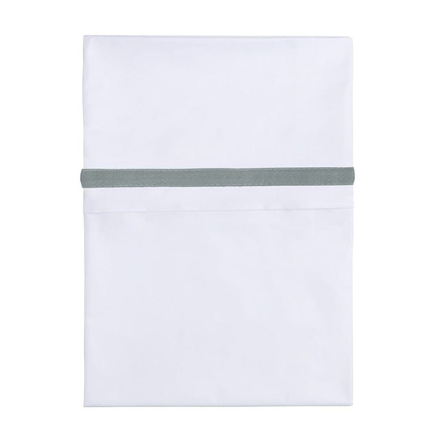Baby's Only Wieglaken Geweven Bies Zeegroen/Wit koop je bij Babywinkel