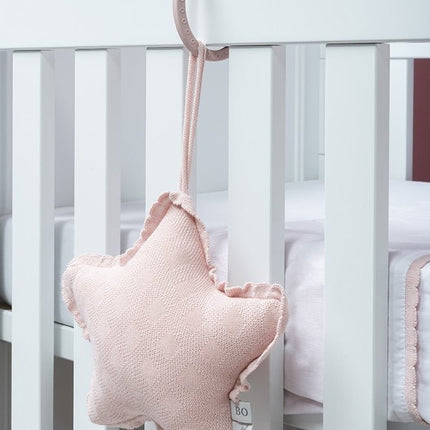 Baby's Only Wieglaken Reef Misty Pink/Wit - Baby's Only - Babywinkel - 8720512361353