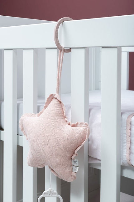 Baby's Only Wieglaken Reef Misty Pink/Wit - Baby's Only - Babywinkel - 8720512361353