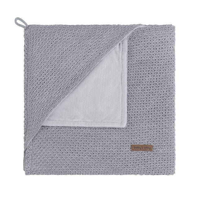 Baby's Only Wikkeldeken Baby Soft Flavor Grijs koop je bij Babywinkel