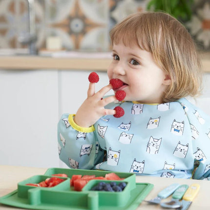 Badabulle Babybord Antislip met Vakjes - Badabulle - Babywinkel - 3661276174238