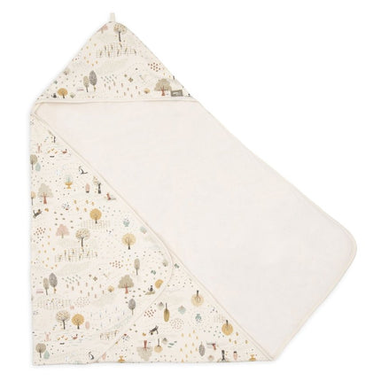 Badcape 75x75cm - Tiny Park - Babywinkel - 8717329395633