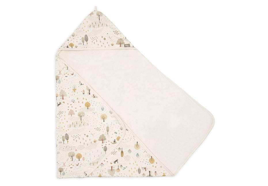 Jollein Badcape Baby Tiny Park 75Cm koop je bij Babywinkel