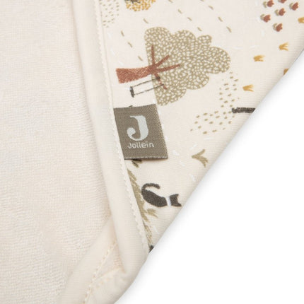 Badcape 75x75cm - Tiny Park - Babywinkel - 8717329395633