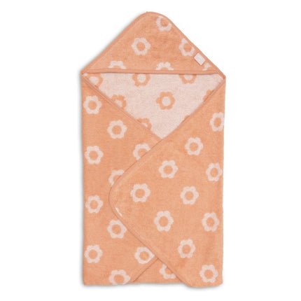 Badcape Badstof - Jacquard Blush koop je bij Babywinkel