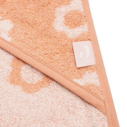 Badcape Badstof - Jacquard Blush koop je bij Babywinkel