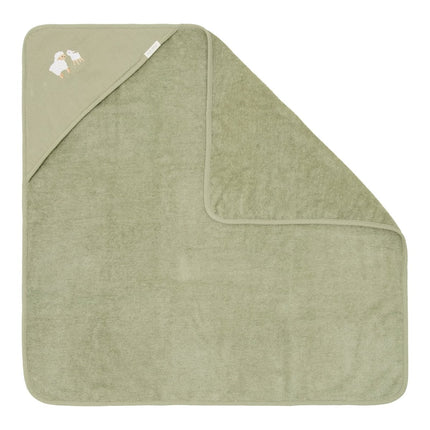 Little Dutch Badcape Baby Little Farm 75Cm koop je bij Babywinkel
