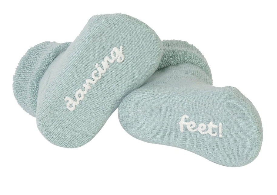 BamBam Babysokjes Sokken Dansende Voeten Lagune koop je bij Babywinkel