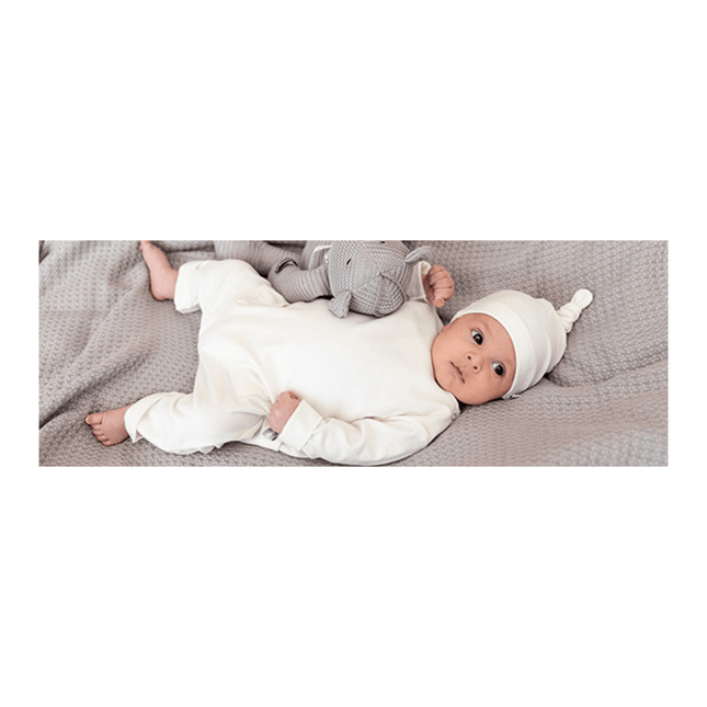 Bamboom Baby Jumpsuit Creme koop je bij Babywinkel