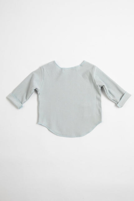 Bamboom Baby Shirt Lange Mouw Licht Blauw koop je bij Babywinkel
