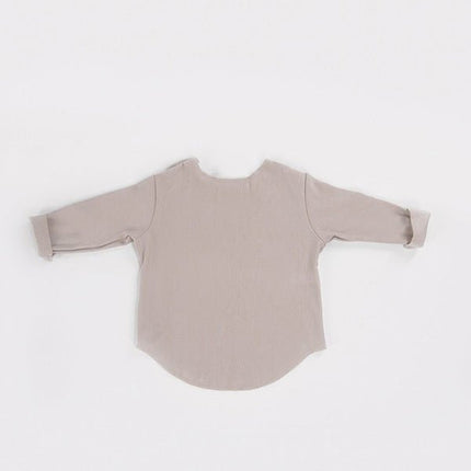 Bamboom Baby Shirt Lange Mouw Sand - Bamboom - Babywinkel - 8054117838430