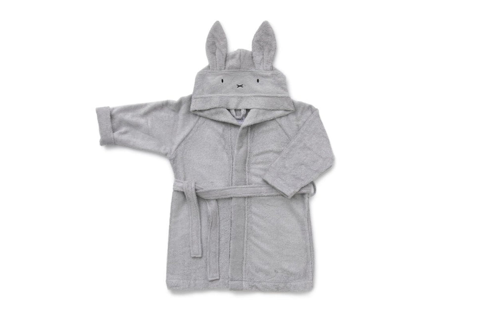 Bamboom Badjas Baby Grijs 0 - 4 jr koop je bij Babywinkel