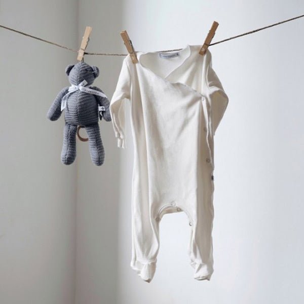 Bamboom Boxpakje Met Voetjes Creme koop je bij Babywinkel