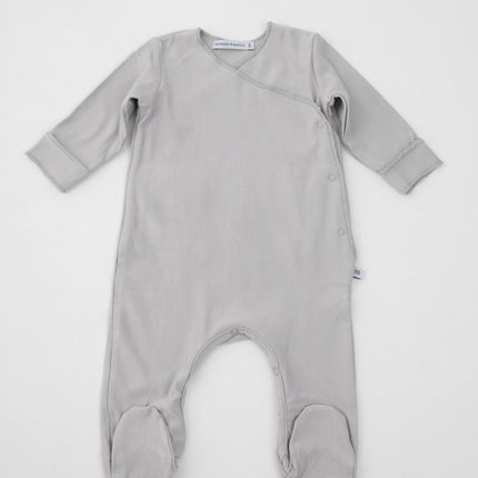 Bamboom Boxpakje Met Voetjes Grijs/Ivoor - Bamboom - Babywinkel - 8053306052084