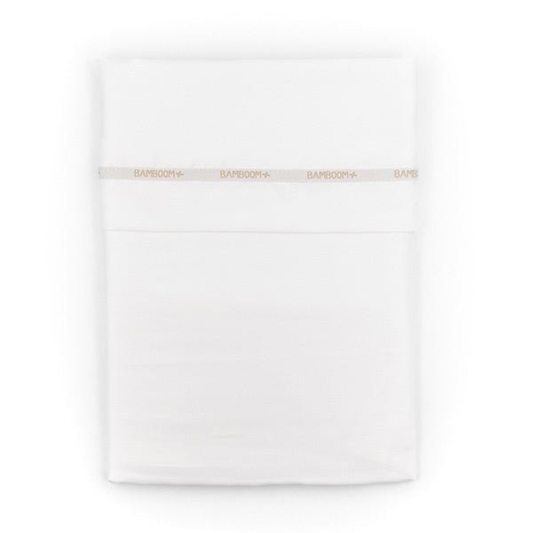 Bamboom Ledikantlaken Met Sloop Wit 110x140cm koop je bij Babywinkel