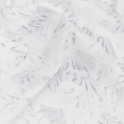 Bamboom Ledikantlaken Swans 110x140cm - Bamboom - Babywinkel - 8058480318353