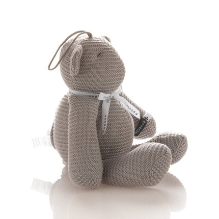 Bamboom Muziekhanger Baby Beer Warm Grijs - Bamboom - Babywinkel - 8053306051339