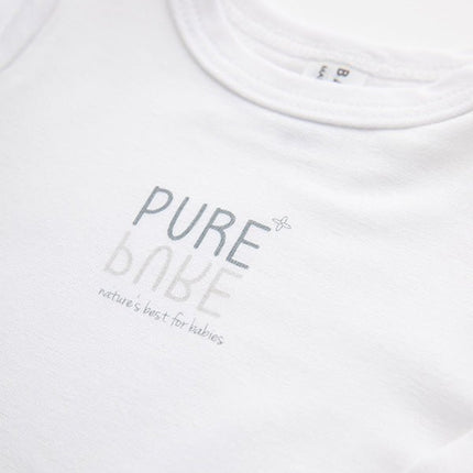 Bamboom Romper Schoudersluiting Wit koop je bij Babywinkel