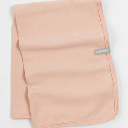 Bamboom Wikkeldeken Baby Swaddle Clinica Jersey Poederroze 75x100cm - Bamboom - Babywinkel - 8053306052848