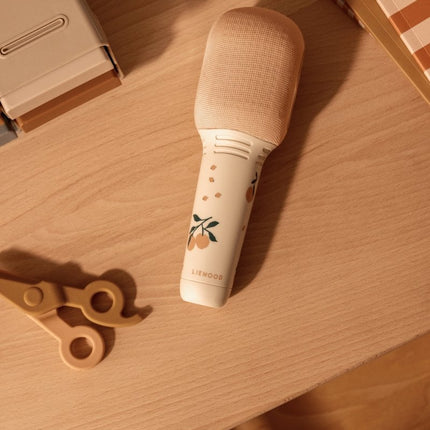 Beinta Karaoke Microphone Peach / Sea shell - Babywinkel - 5715493492700