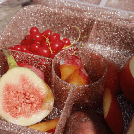 Bento Lunchtrommel Cherry Glitter koop je bij Babywinkel