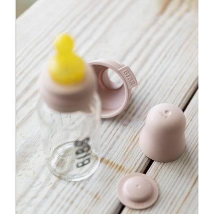 BIBS Babyfles Glas 110ml Baby Blue - BIBS - Babywinkel - 5713795238651