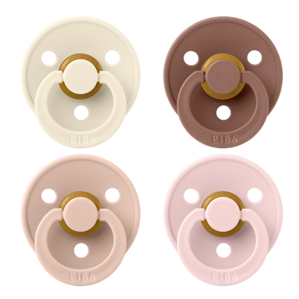 <tc>BIBS</tc> Tamaño de la tetina 1 Color Marfil/Azul/Arcea/Azul 4 piezas