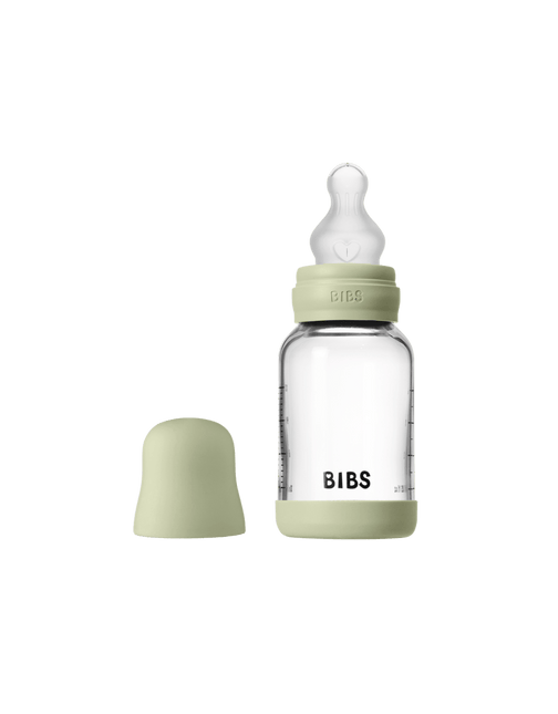 BIBS Babyfles Siliconen Slow Flow Sage 120Ml koop je bij Babywinkel