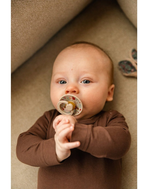 BIBS BIBS x Liberty 2 PACK Colour Anatomical Chamomile Lawn - Woodchuck mix - Babywinkel - 5713795257225