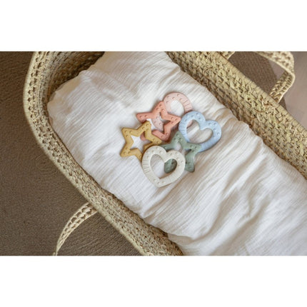 BIBS Bijtspeeltje Hart Ivory - BIBS - Babywinkel - 5713795220007