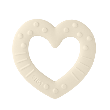 BIBS Bijtspeeltje Hart Ivory - BIBS - Babywinkel - 5713795220007