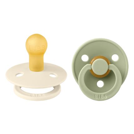 BIBS Speen Maat 1 Ivory/Sage 2st - BIBS - Babywinkel - 5713795110438