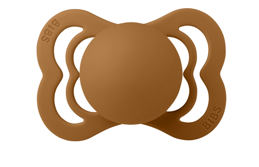 BIBS Speen Maat 1 Latex Supreme Caramel - Babywinkel - 5713795228768
