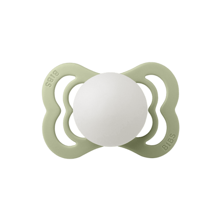 BIBS Speen Maat 1 Sage Night/Cloud Night Supreme Silicone 2st - BIBS - Babywinkel - 5713795222360