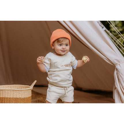 BIBS Speen Maat 1 Silicone Supreme Desert Sand/Sunshine 2st - BIBS - Babywinkel - 5713795230273