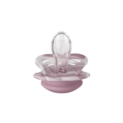 BIBS Speen Maat 1 Silicone Supreme Heather White/Heather White 2st - BIBS - Babywinkel - 5713795236534