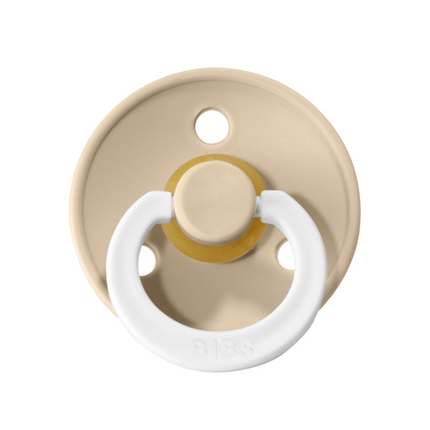 BIBS Speen Maat 1 Vanilla Night/Dark Oak Night 2st - BIBS - Babywinkel - 5713795210022